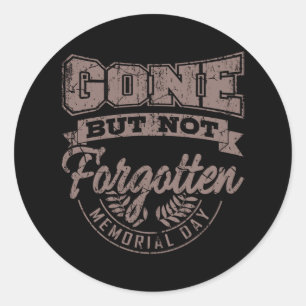 Sticker Rond Jour des anciens combattants de la commémoration 