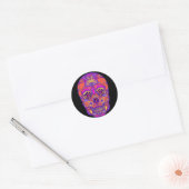 Sticker Rond Jour des morts 2 (Enveloppe)