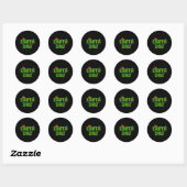 STICKER ROND JOUR DES TERRES 9 (Feuille)