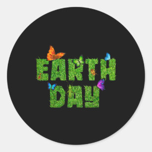 STICKER ROND JOUR DES TERRES 9
