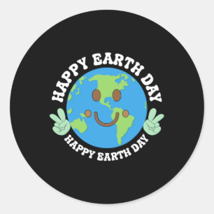 Sticker Rond Jour des terres Enfants Enfants Jeunes Garçons Jol
