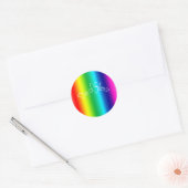 Sticker Rond Jour du silence (Enveloppe)