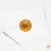 Sticker Rond Jour ensoleillé (Enveloppe)