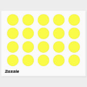 Sticker Rond jour heureux (Feuille)