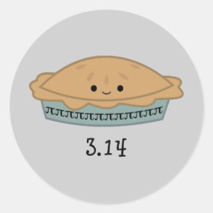 Sticker Rond Jour Pi 3.14