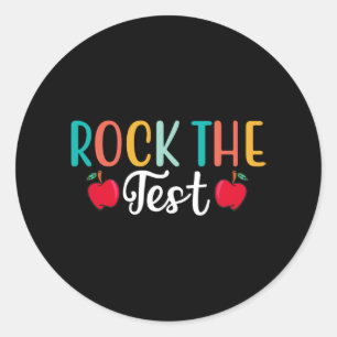 Sticker Rond Jour Rocher Le Test Enseignant Jour 1