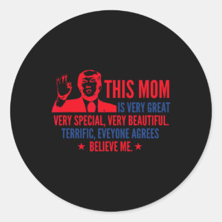 Sticker Rond Jour Trump Drôle Citations Élection 2020