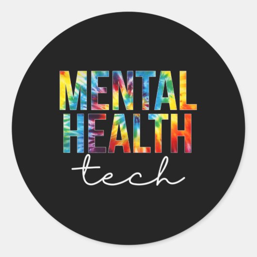 Sticker Rond Journée d'appréciation des technologies de la sant (Devant)