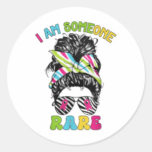 Sticker Rond Journée de sensibilisation aux maladies rares Je s