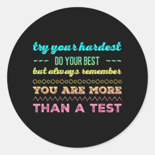 Sticker Rond Journée Des Étudiants Faites Votre Meilleur 2