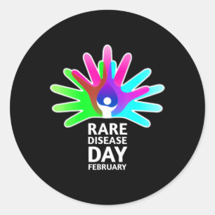 Sticker Rond Journée des maladies rares 2022 - Sensibilisation