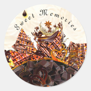 STICKER ROND JOURNÉE DU SOLEIL DOUCE ! :)