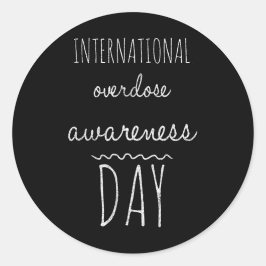 Sticker Rond Journée internationale de sensibilisation aux surd (Devant)