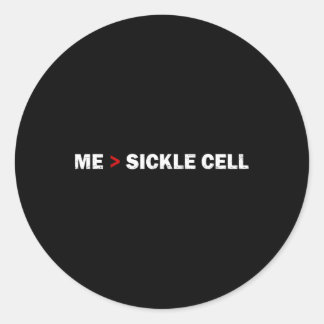 Sticker Rond Journée mondiale de la faucille plus grande que la