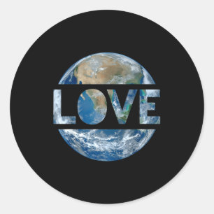 Sticker Rond Journee mondiale de la terre 2026 environnement an