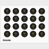 Sticker Rond Journée mondiale du diabète (Feuille)