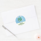 Sticker Rond Journée mondiale du vélo (Enveloppe)