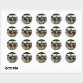Sticker Rond jours de mule ozark (Feuille)