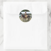 Sticker Rond jours de mule ozark (Sac)