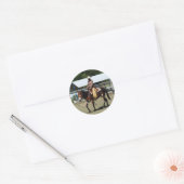 Sticker Rond jours de mule ozark (Enveloppe)