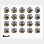 Sticker Rond jours de mule ozark (Feuille)