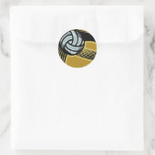Sticker Rond Jours dorés - (Sac)