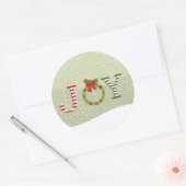 Sticker Rond Joy-Christmas (Enveloppe)