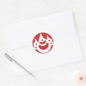 Sticker Rond joyau de style Korin (Enveloppe)