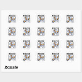 Sticker Rond Joyboy luffy (Feuille)