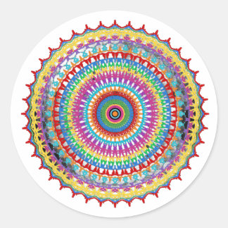 Sticker Rond Joyburst mandala