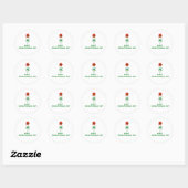 STICKER ROND JOYE SASKATCHEWAN (Feuille)