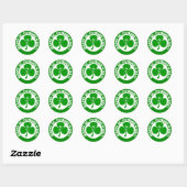 STICKER ROND JOYE ST PATRICK'S DAY (Feuille)