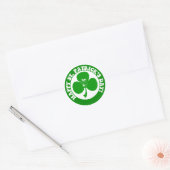 STICKER ROND JOYE ST PATRICK'S DAY (Enveloppe)