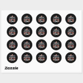 Sticker Rond Joyeuse Journée commémorative _1 (Feuille)