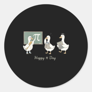 Sticker Rond Joyeuse journée de Pi Drôle de journée de Pi Prof