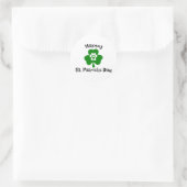 Sticker Rond Joyeuse St. Patrick’s Day ☘️ 🎉 (Sac)