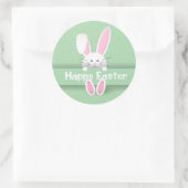 Sticker Rond Joyeuses Pâques (Sac)