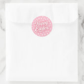 Sticker Rond Joyeuses Pâques (Sac)