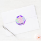 Sticker Rond Joyeuses Pâques (Enveloppe)