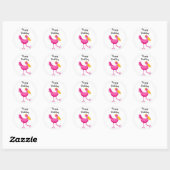 Sticker Rond Joyeux Anniversaire (Feuille)