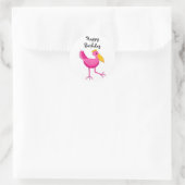 Sticker Rond Joyeux Anniversaire (Sac)