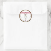 Sticker Rond Joyeux anniversaire (Sac)