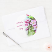 Sticker Rond Joyeux anniversaire (Enveloppe)