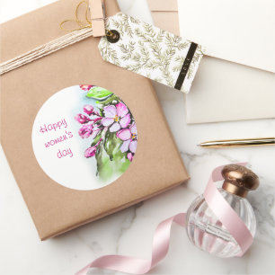 Sticker Rond Joyeux anniversaire