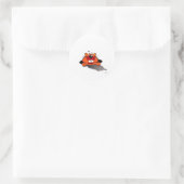 Sticker Rond Joyeux anniversaire (Sac)