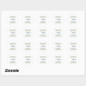 Sticker Rond Joyeux Chrismukkah Heureux Hanoukka plus M (Feuille)