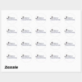 Sticker Rond Joyeux Halloween (Feuille)
