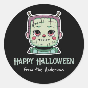 Sticker Rond Joyeux Halloween