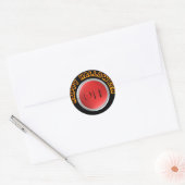 Sticker Rond Joyeux Halloween (Enveloppe)