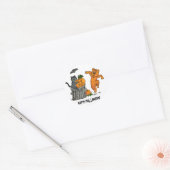 Sticker Rond Joyeux Halloween ! 5 (Enveloppe)
